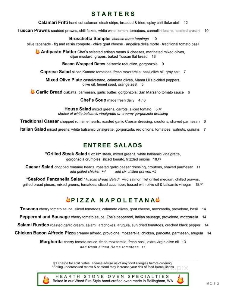 Lombardi's in Mill Creek - Mill Creek, WA menu_pic