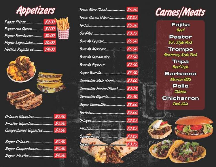 Taconmadre Taqueria - Houston, TX menu_pic