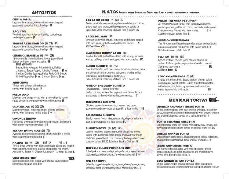 Beavercreek Saloon & Kissin Kate's - Beavercreek, OR menu_pic