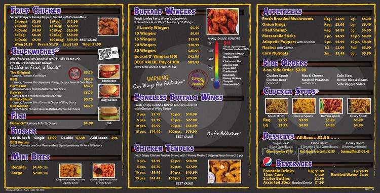 Cluck U Chicken - Matawan, NJ menu_pic