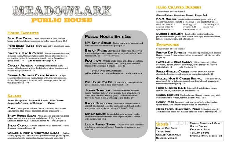 Meadowlark Public House - Sidney, MT