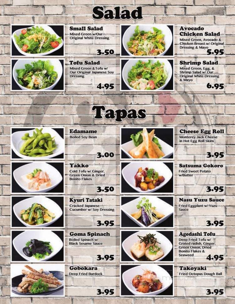 Shin-Sen-Gumi Hakata Ramen - Los Angeles, CA menu_pic
