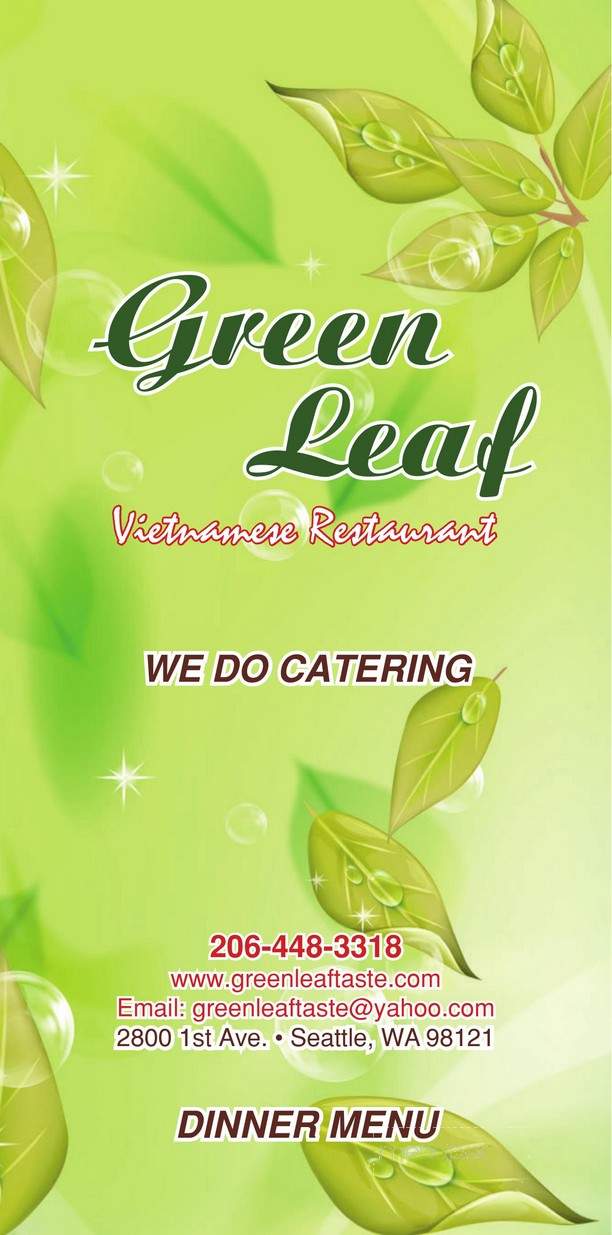 Green Leaf Vietnamese Restaurant - Seattle, WA