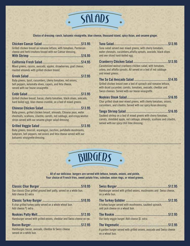 Nook - Encino, CA menu_pic