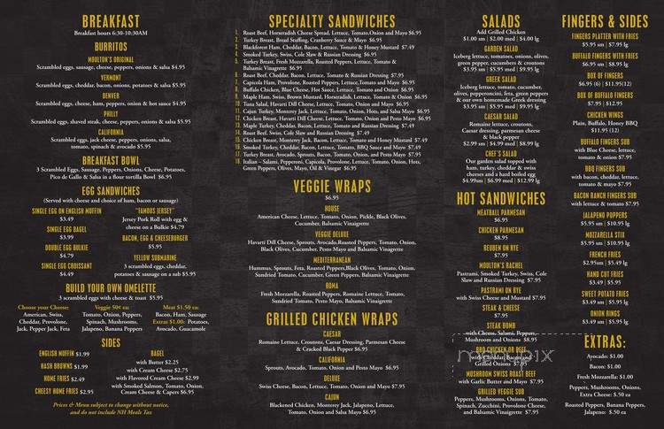 Moulton's Market - Amherst, NH menu_pic