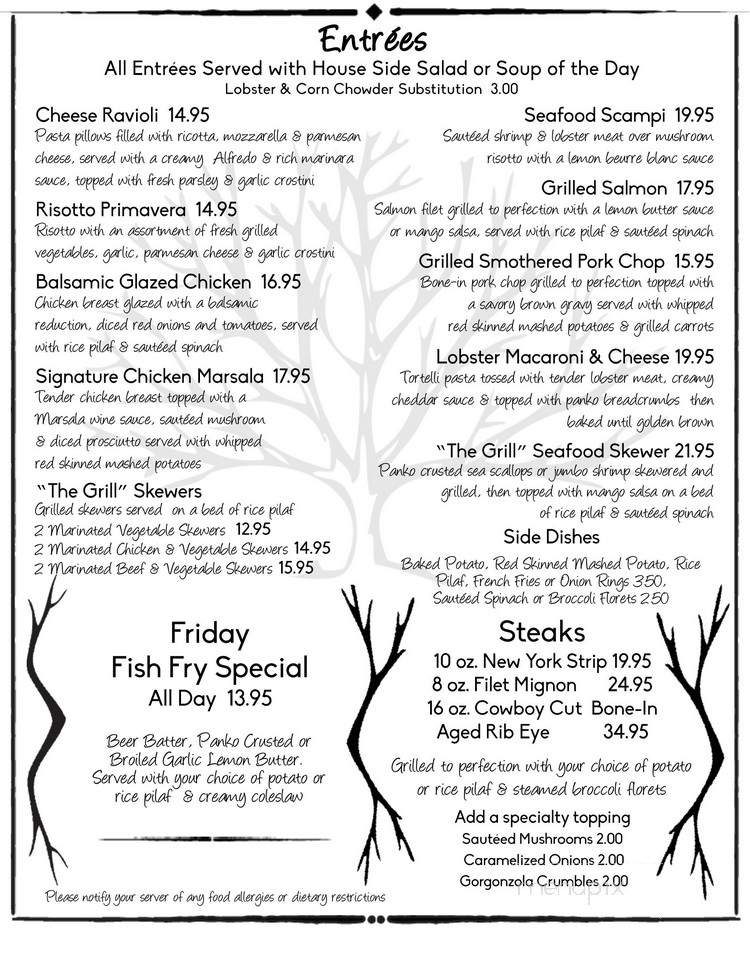 The Grill at Wellsville Country Club - Wellsville, NY menu_pic