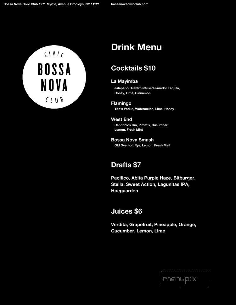 Bossa Nova Civic Club - Brooklyn, NY