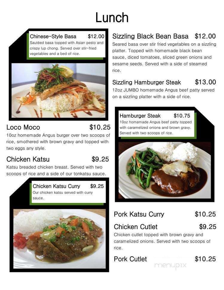 Ewa Beach Golf Course Restaurant - Ewa Beach, HI menu_pic