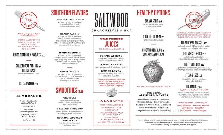 Saltwood - Atlanta, GA menu_pic