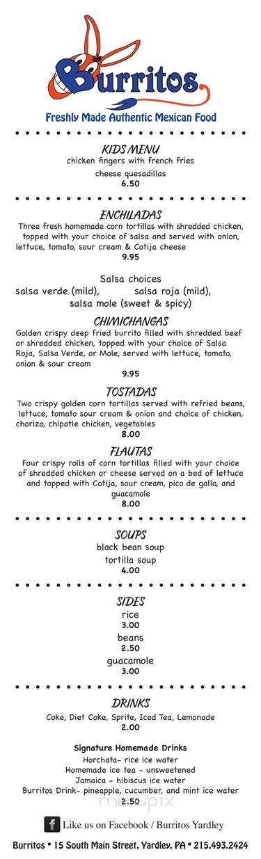 Burritos - Yardley, PA