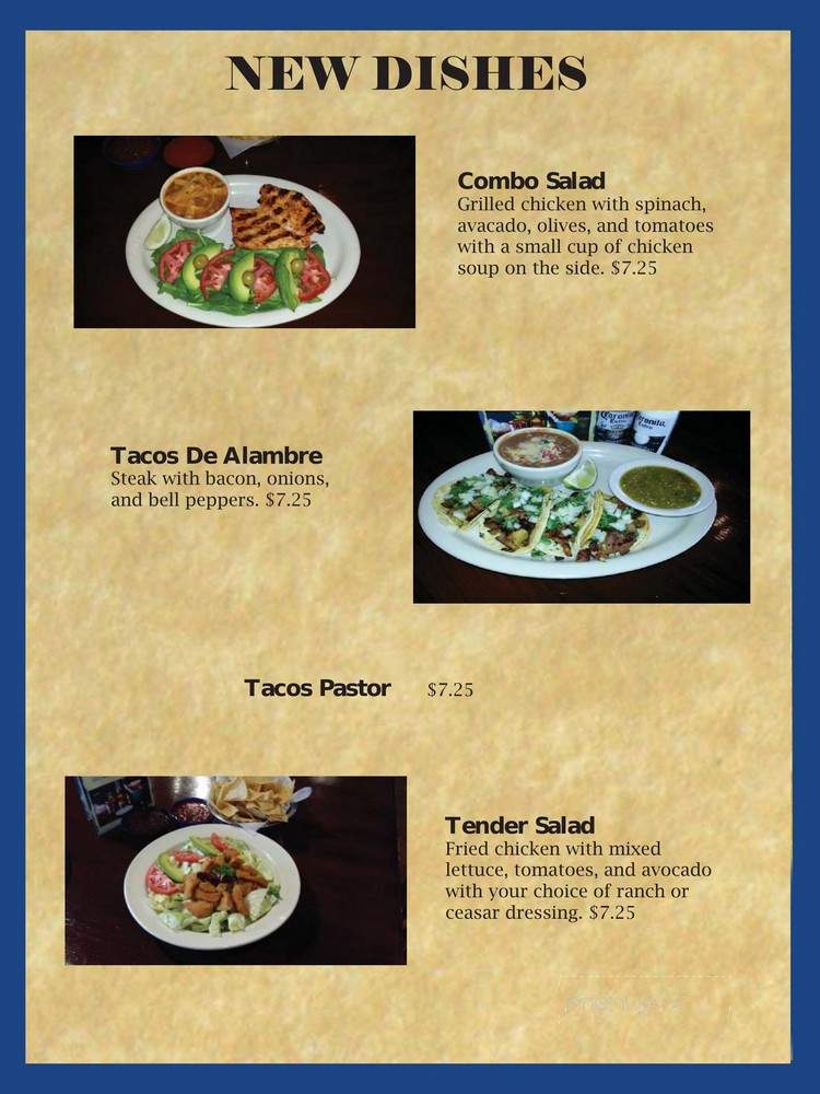 Laguna Mexican Grill - Cumming, GA menu_pic