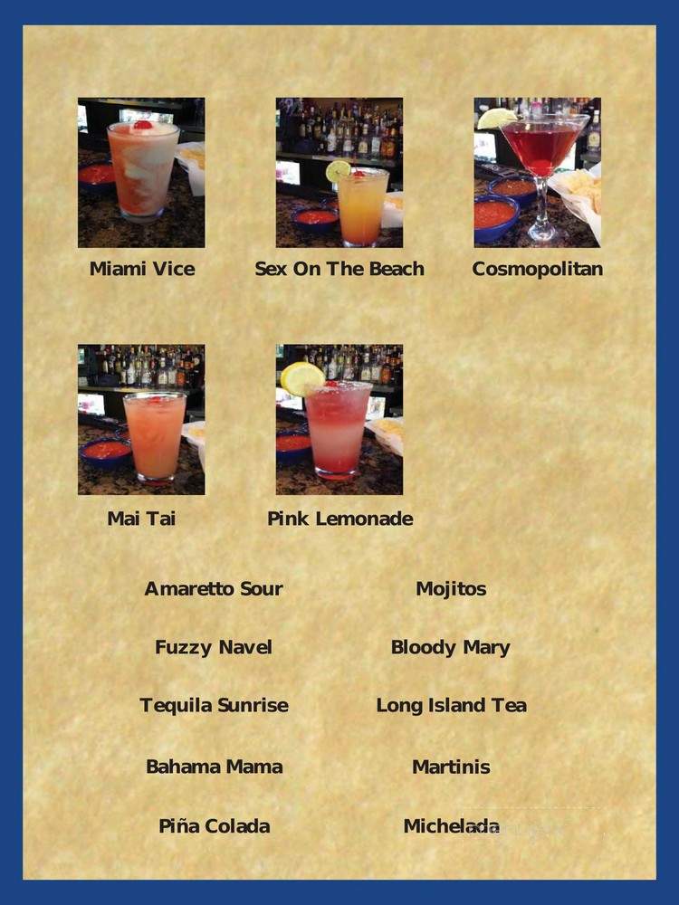Laguna Mexican Grill - Cumming, GA menu_pic