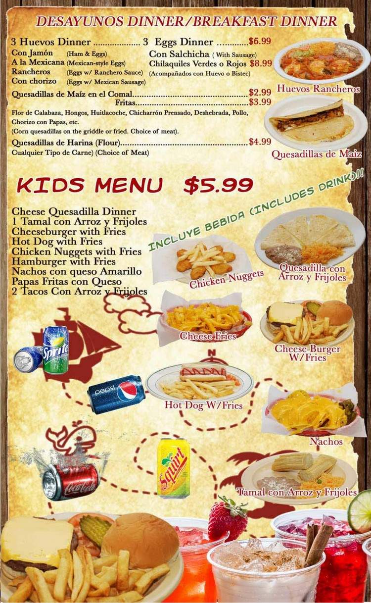 Torres Mania - Aurora, IL menu_pic