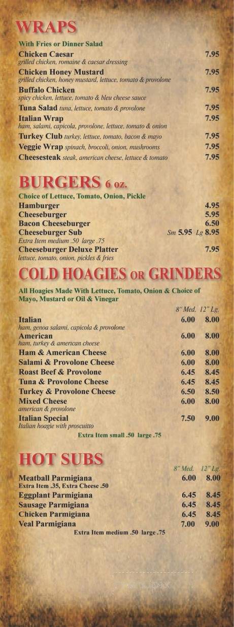 G's Pizzeria - Elkton, MD menu_pic