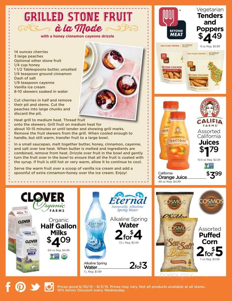 New Leaf Community Markets - Boulder Creek, CA menu_pic