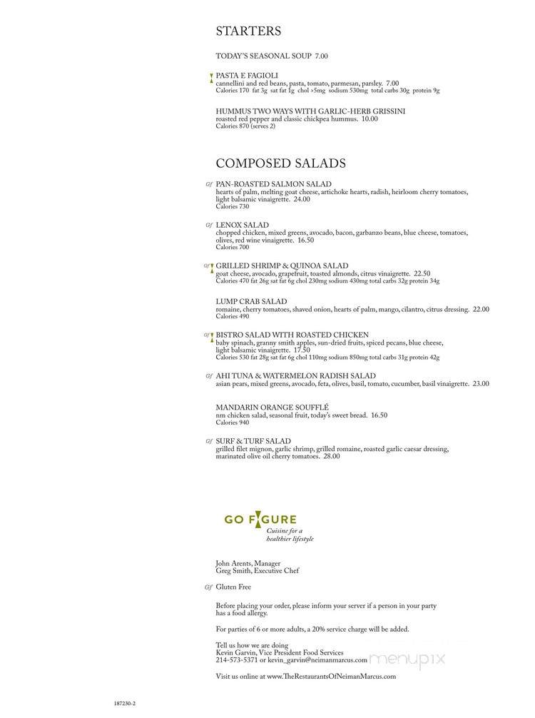 Mariposa - Chicago, IL menu_pic