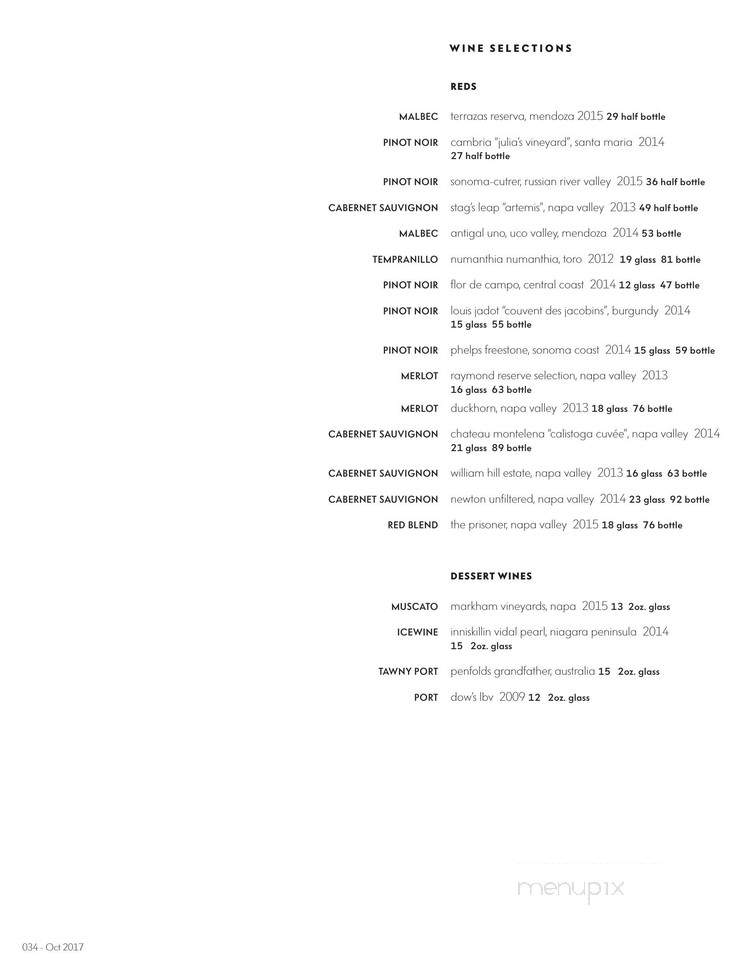 Mariposa at Neiman Marcus - Coral Gables, FL menu_pic