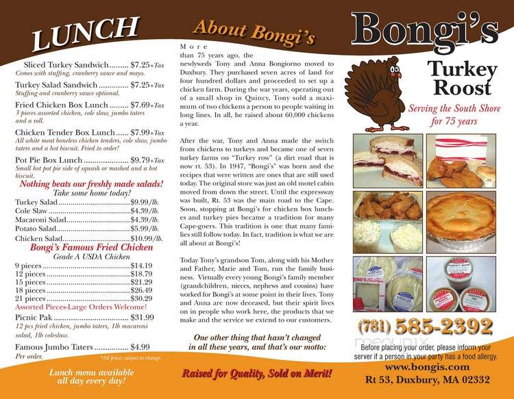 Bongi's - Duxbury, MA
