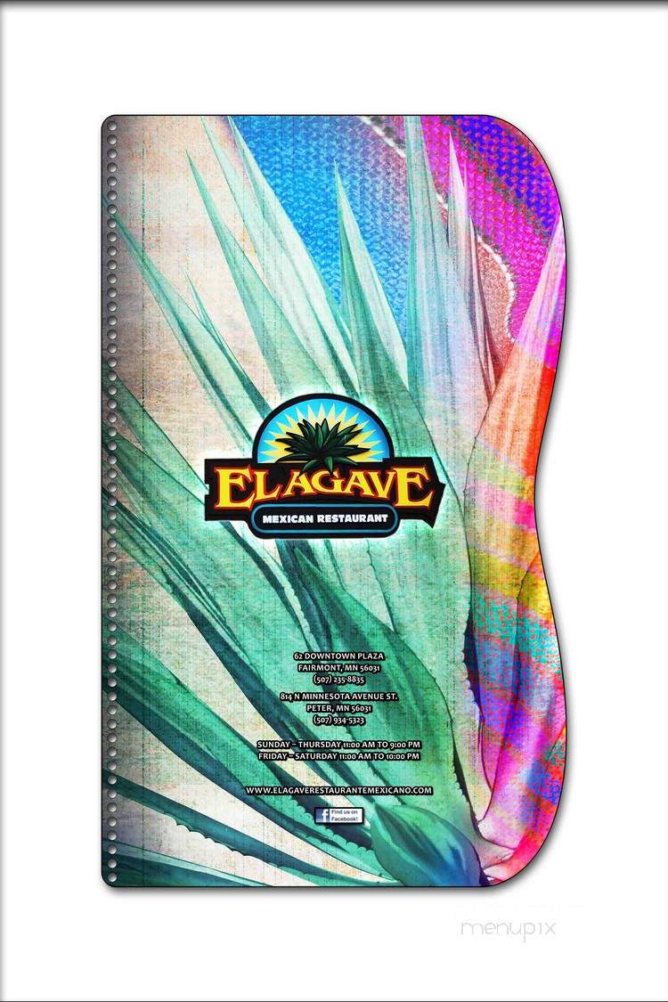 El Agave - Saint Peter, MN menu_pic