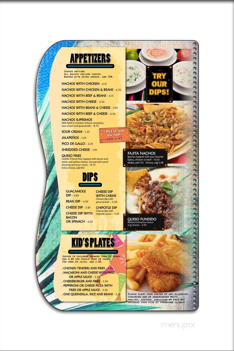 El Agave - Saint Peter, MN menu_pic