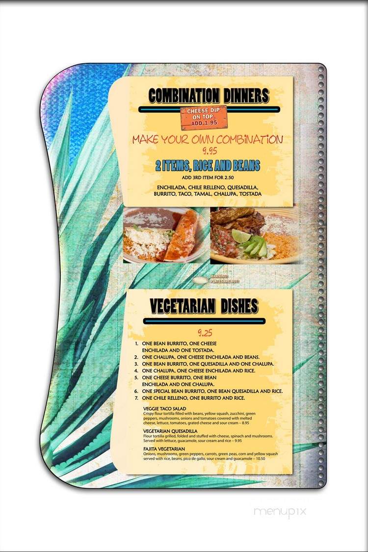 El Agave - Saint Peter, MN menu_pic