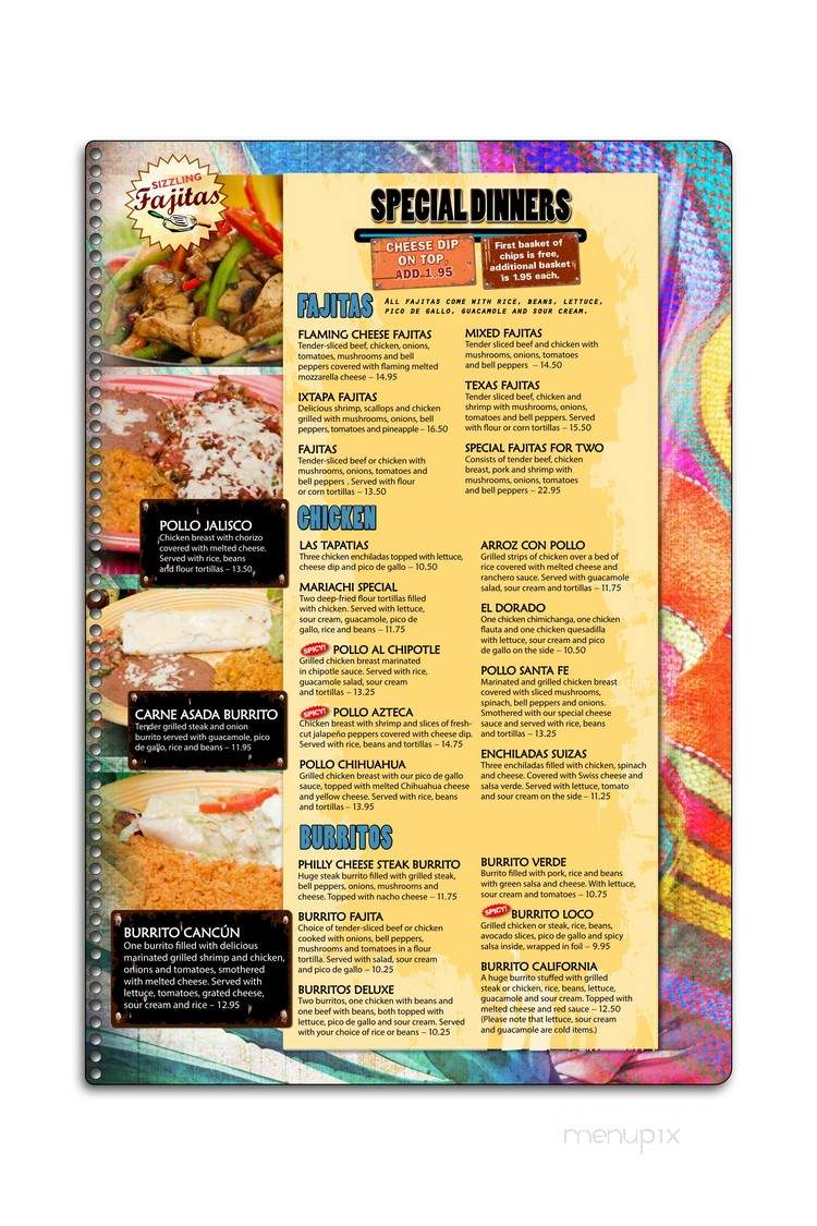 El Agave - Saint Peter, MN menu_pic