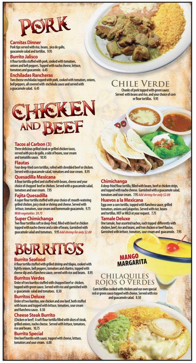 El Porton Of Midway - Alpharetta, GA menu_pic