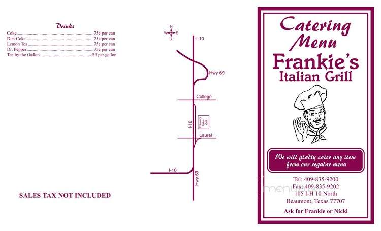 Frankie's Italian Grill - Beaumont, TX