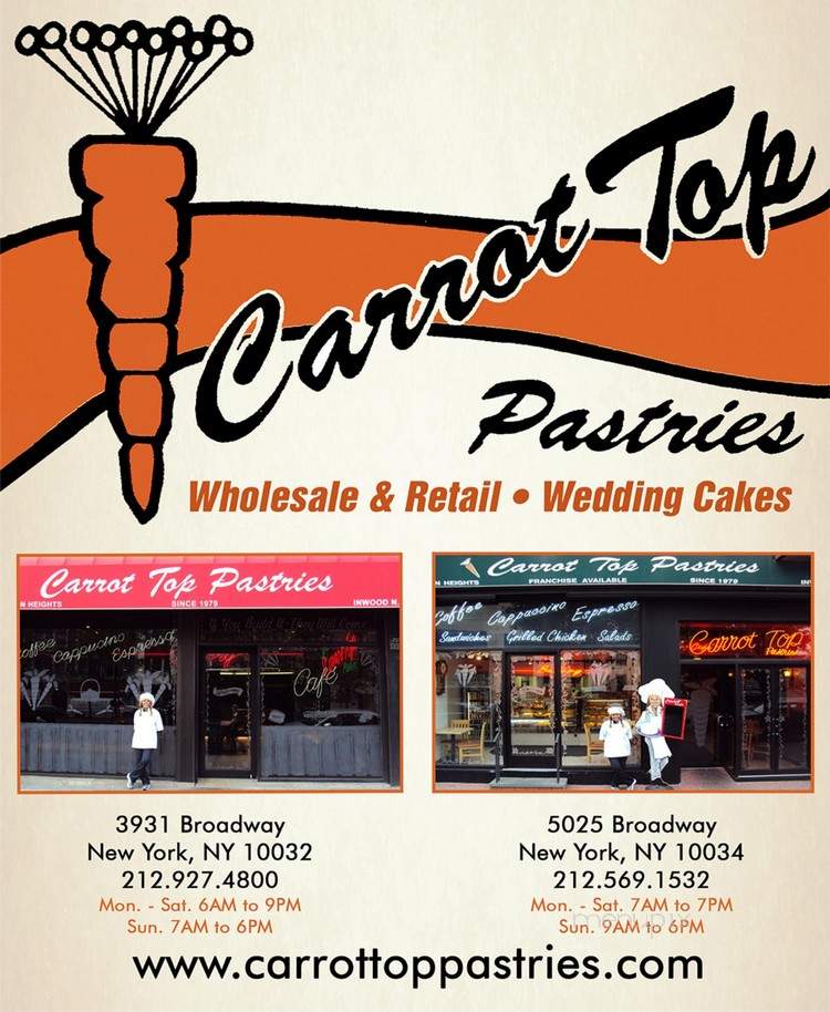 Carrot Top Pastries - New York, NY