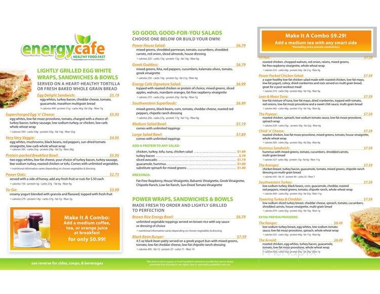 Energy Cafe - Charlotte, NC
