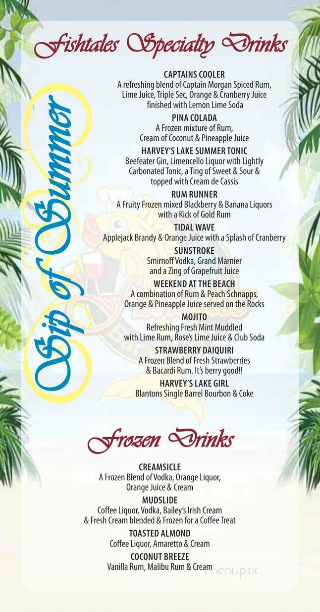 Lakeside Skillet - Harveys Lake, PA menu_pic