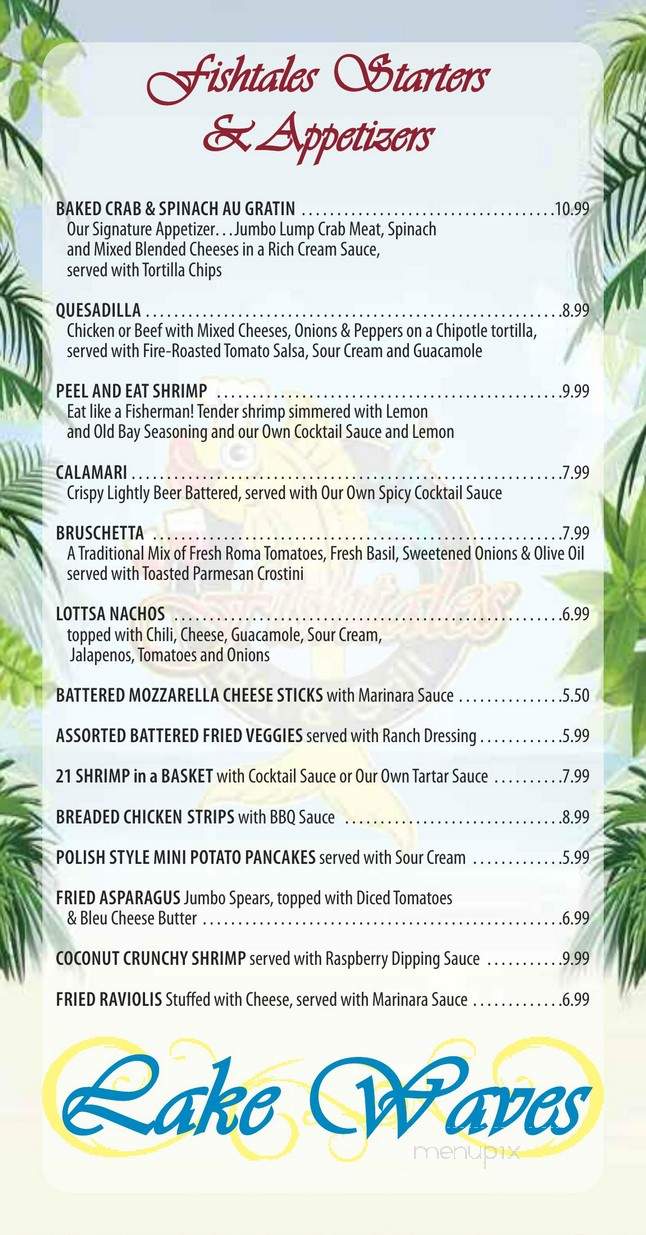 Lakeside Skillet - Harveys Lake, PA menu_pic