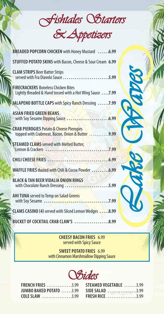Lakeside Skillet - Harveys Lake, PA menu_pic