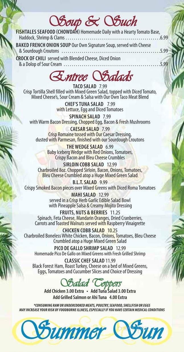 Lakeside Skillet - Harveys Lake, PA menu_pic