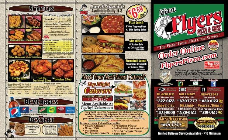 Flyer's Pizza & Subs - Grove City, OH