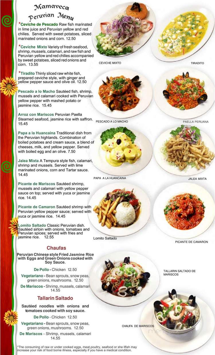 Mamaveca Mexican Restaurant - Norman, OK menu_pic