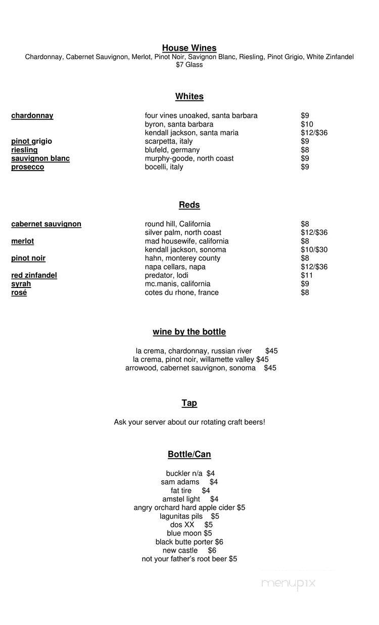 Dish - La Canada Flintridge, CA menu_pic
