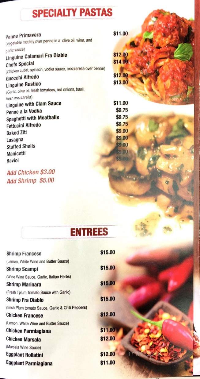 Ditmars Pizza - Astoria, NY menu_pic