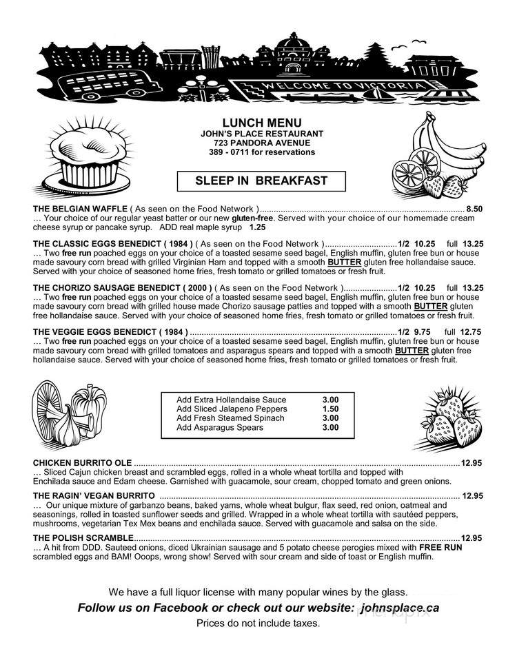 John's Place - Frankfort, NY menu_pic