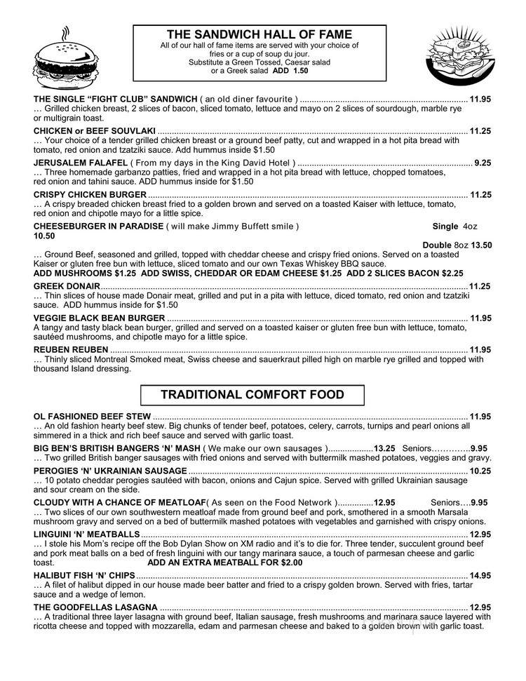 John's Place - Frankfort, NY menu_pic