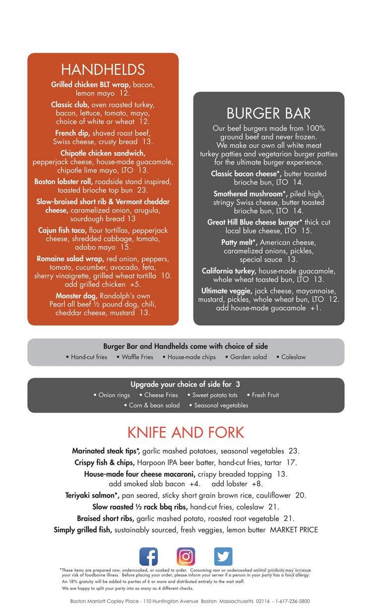 Champions - Boston, MA menu_pic
