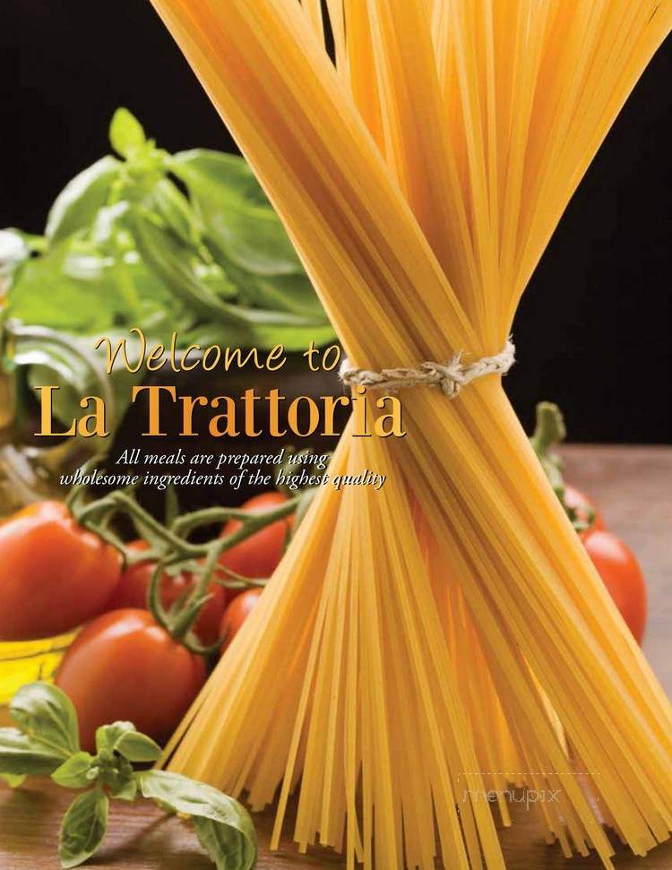 La Trattoria Italian Eatery - Martinsburg, WV menu_pic