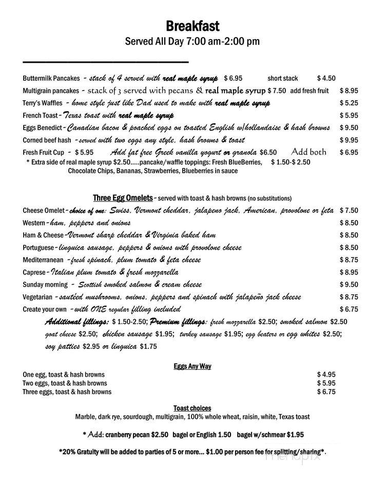 Toast - Hull, MA menu_pic