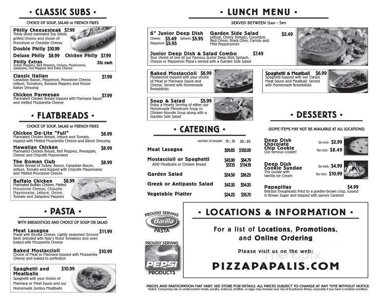 PizzaPapalis - Toledo, OH