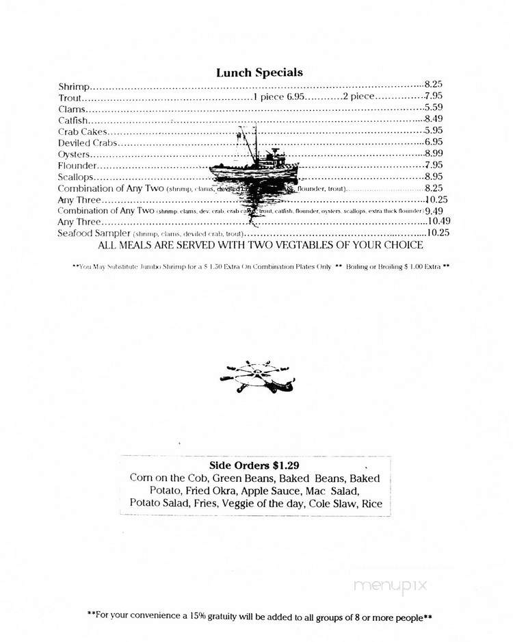 Friday's 1890 Seafood & BBQ - New Bern, NC