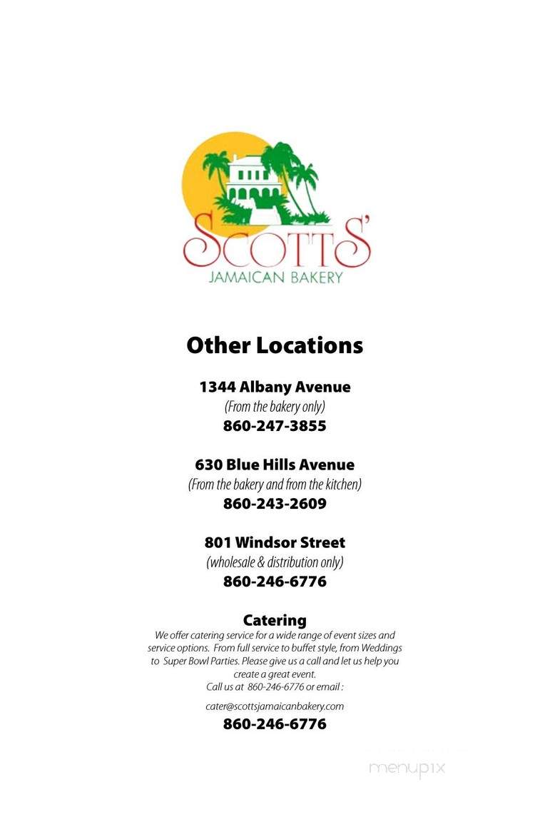 Scott's Blues - Hartford, CT menu_pic