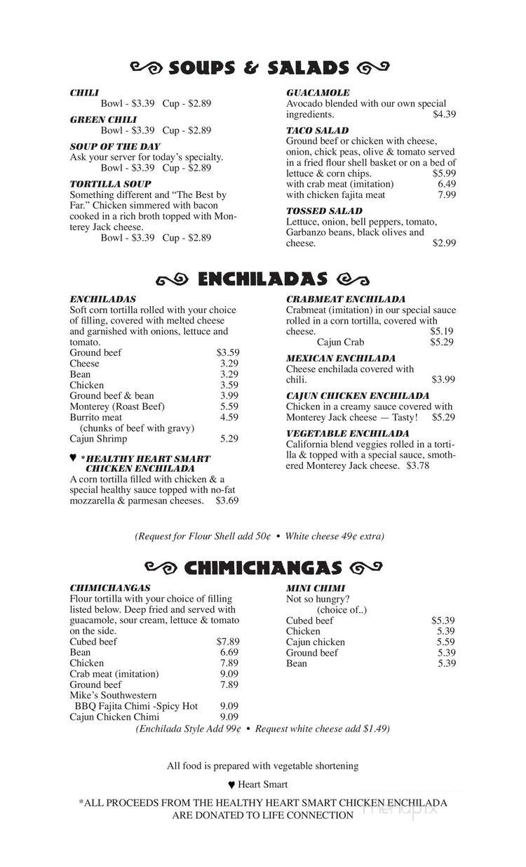 Barron's Cafe - Swanton, OH menu_pic