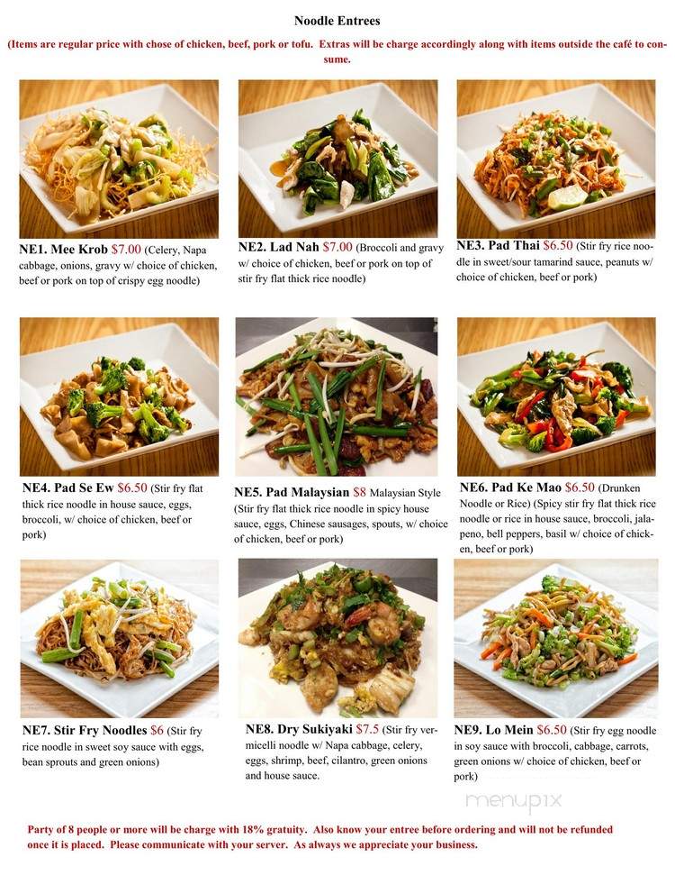 King Market, Laos Thai Cafe - Nashville, TN menu_pic