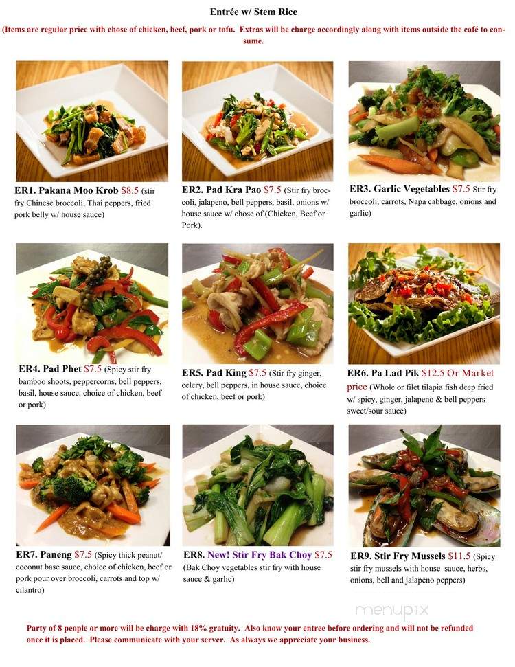 King Market, Laos Thai Cafe - Nashville, TN menu_pic