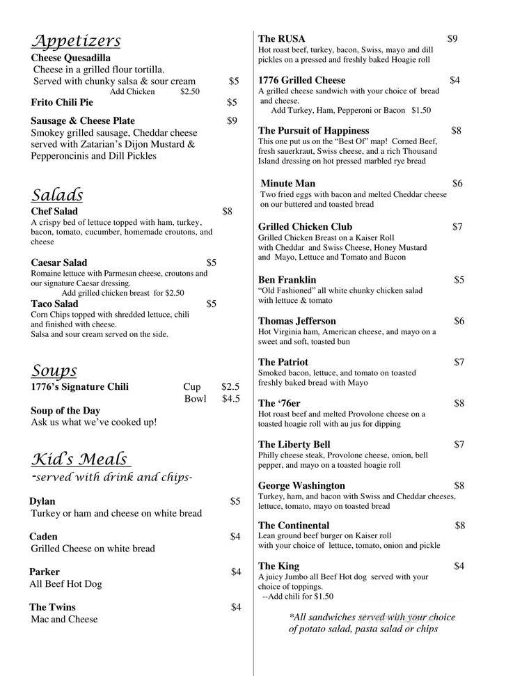 1776 Deli - Memphis, TN